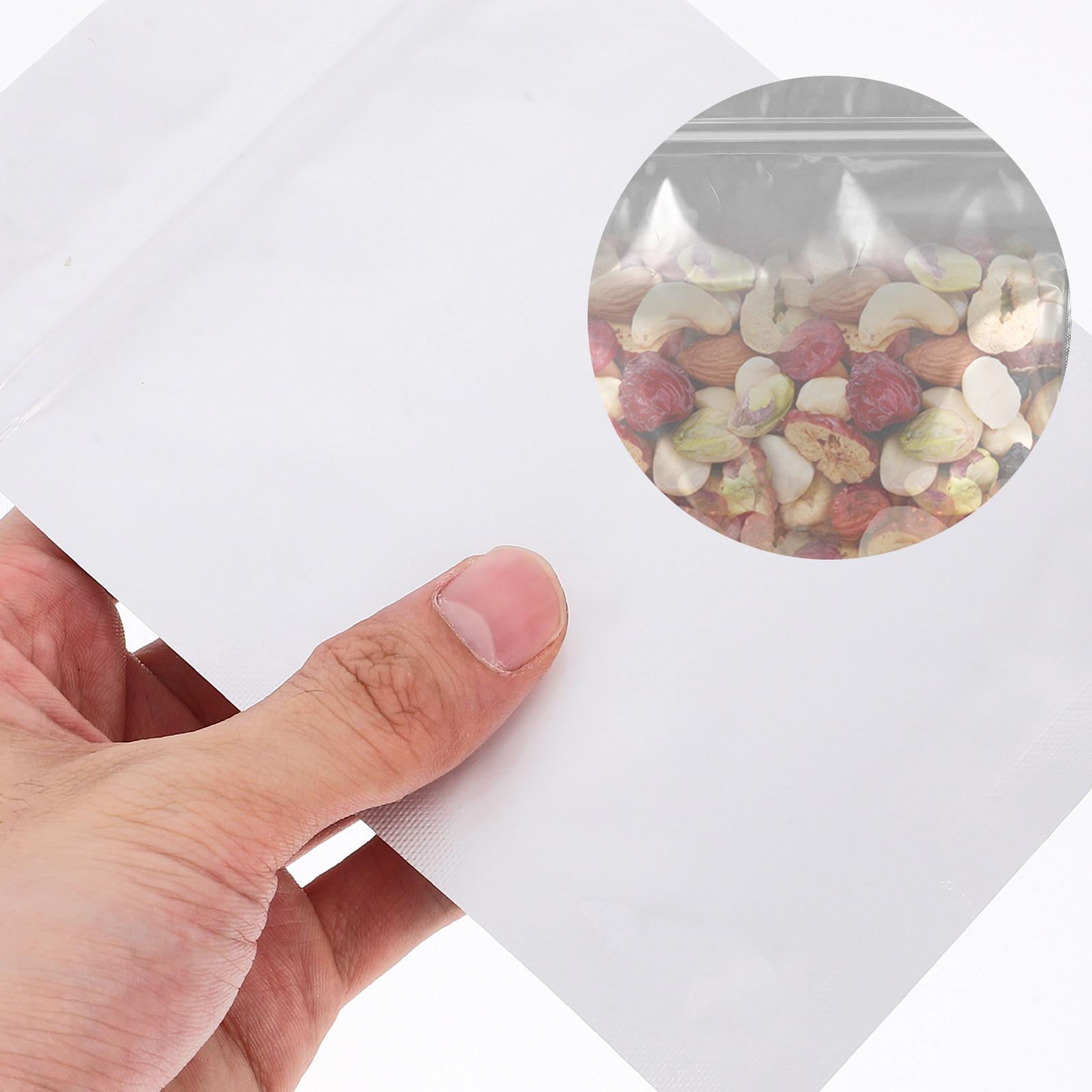 Snacks Food In Us - 50Pcs Airtight Resealable Bags Food Storage