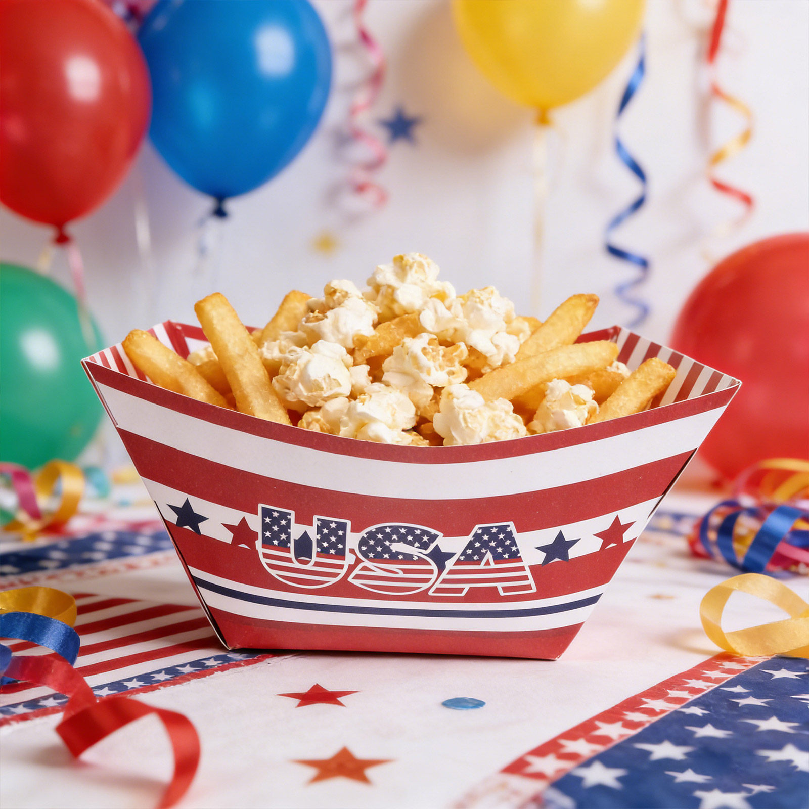 Food Snacks Box - 12Pcs Independence Day Party Snack Boxes