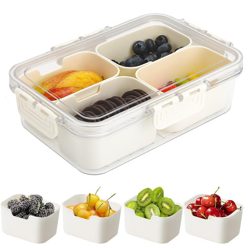 Food Snacks Box - Portable Food Storage Box, Snack Storage