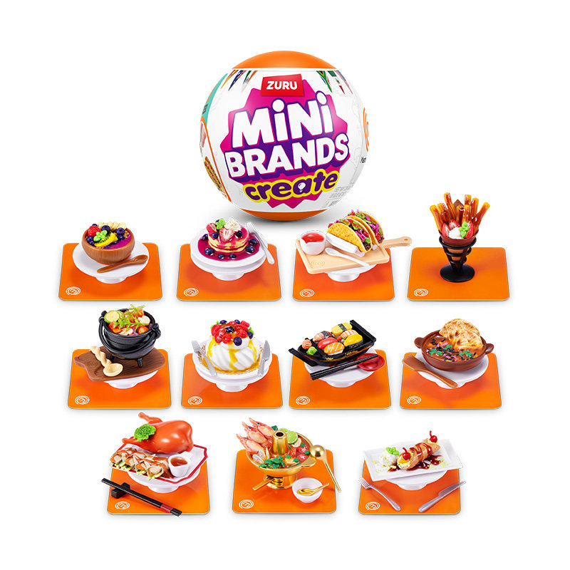 Zuru Mini Brands Create Disney - đánh giá và giá Food Snacks Box