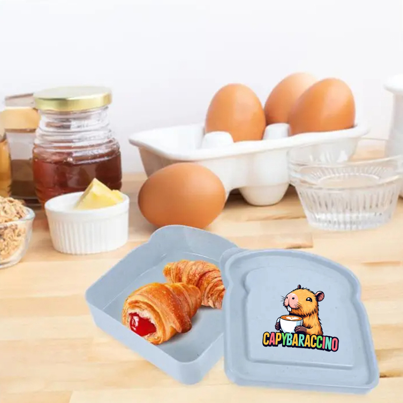 Capybara Sandwich Food Storage - đánh giá và giá Food Snacks Box