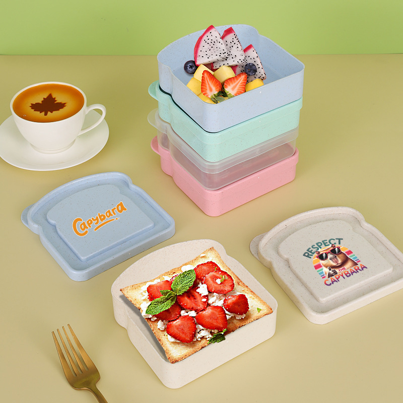 Capybara Sandwich Food Storage - đánh giá và giá Food Snacks Box