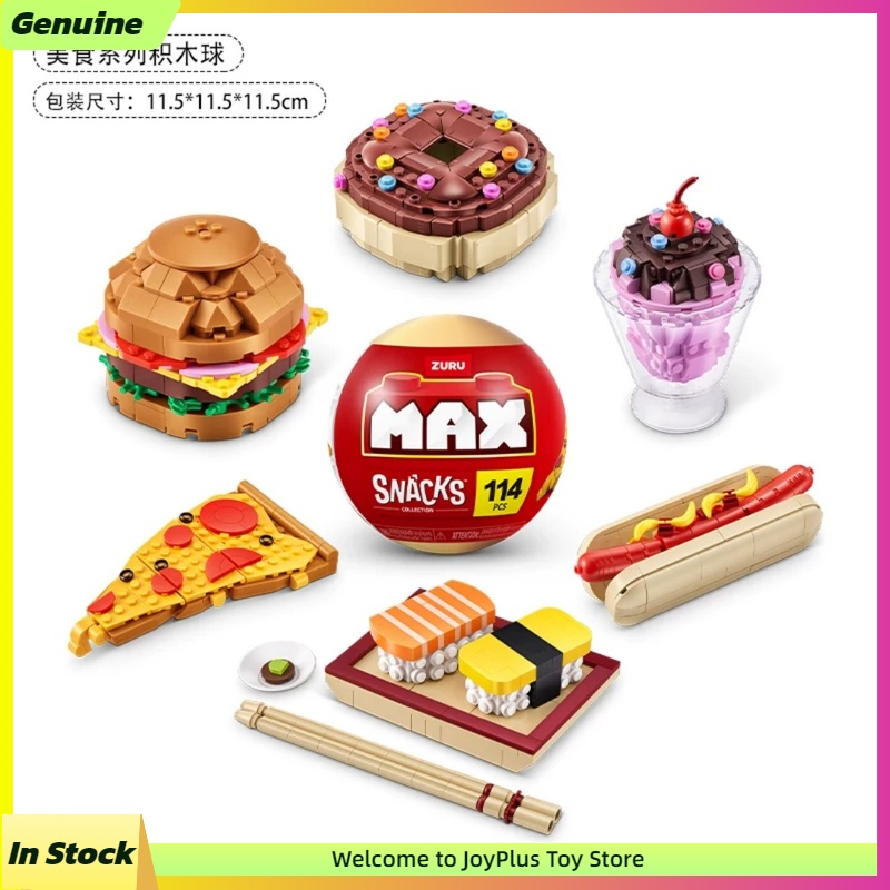 ZURU MAX Snacks Blind Box Buil - đánh giá và giá Food Snacks Box