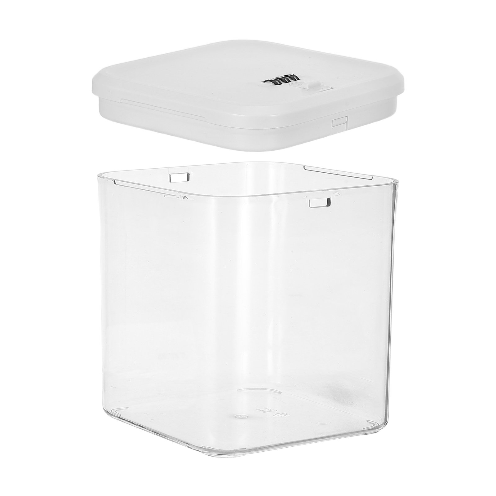 Clear Lock Box Childproof Comb - đánh giá và giá Food Snacks Box