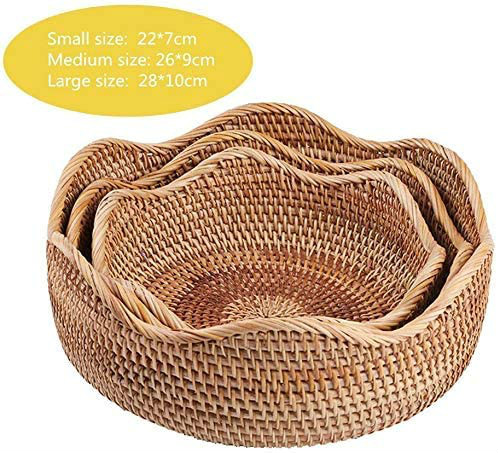 Handmade Rattan Round Food Sto - đánh giá và giá Food Snacks With Fiber