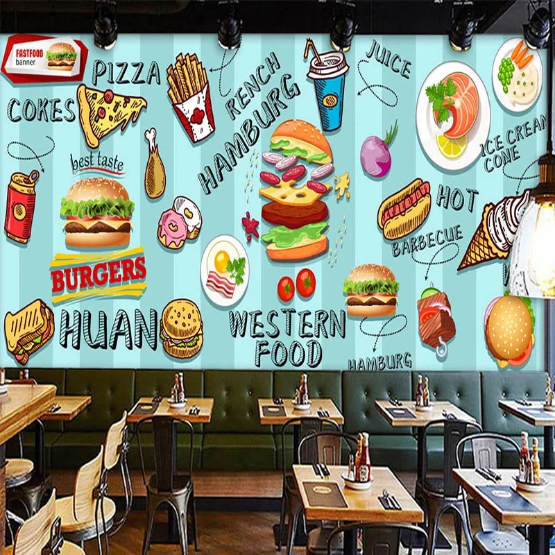 Custom 3D Wallpaper Hand-paint - đánh giá và giá Food Snacks With Fiber