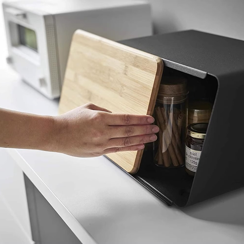 Bamboo Bread Box for Kitchen S - đánh giá và giá Food Snacks Box