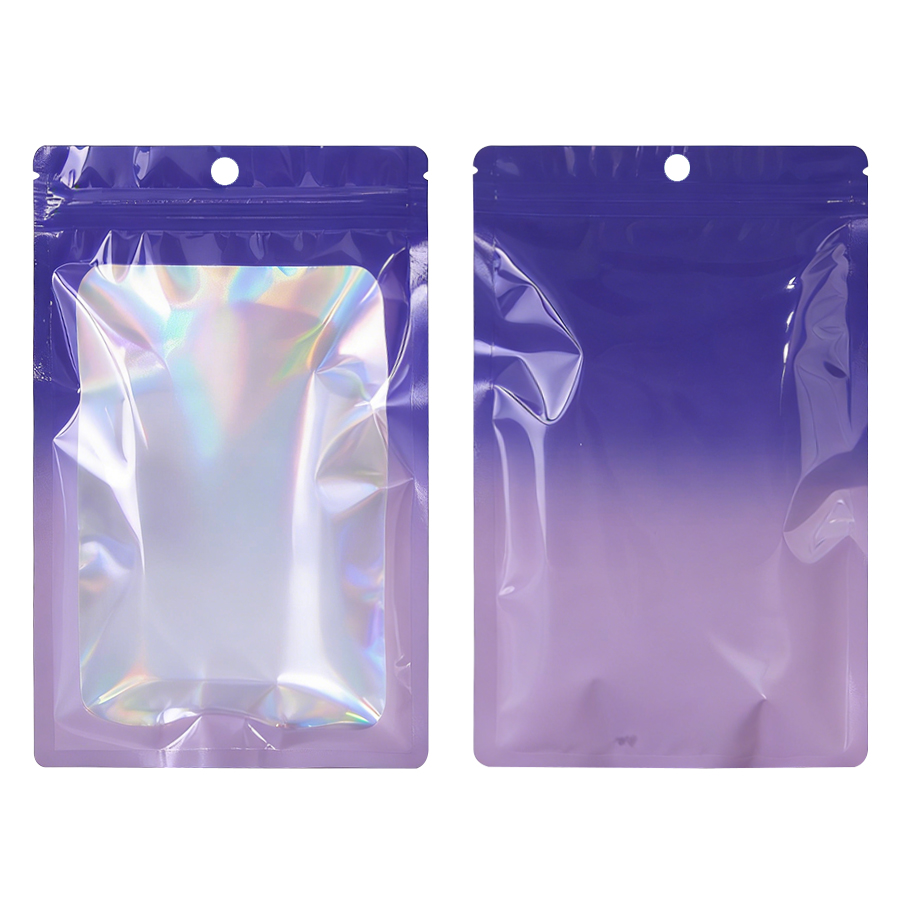 Holographic Color Square Zippe - đánh giá và giá Snacks Food In Us