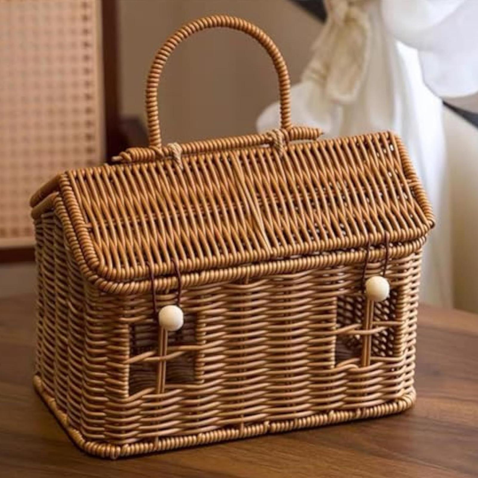 Rattan Basket Vintage House Sh - đánh giá và giá Food Snacks With Fiber