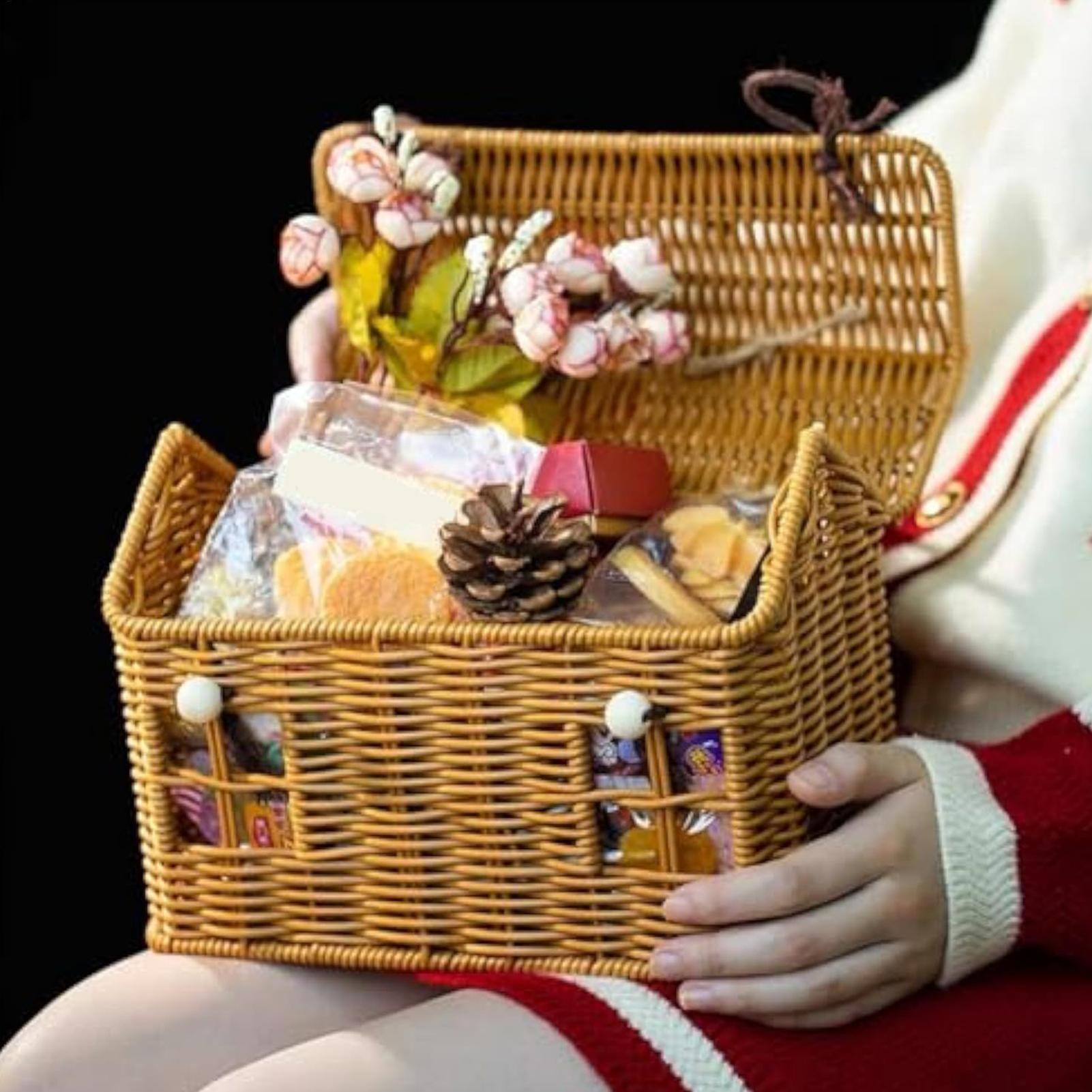 Rattan Basket Vintage House Sh - đánh giá và giá Food Snacks With Fiber