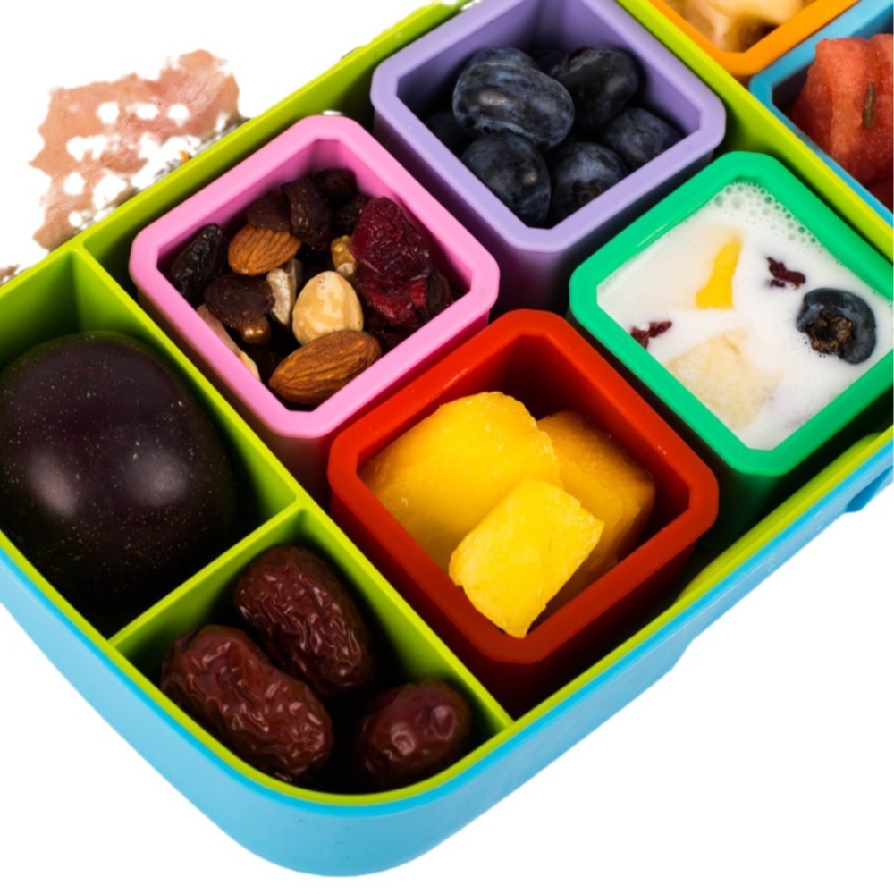 1/3pcs Silicone Food Distribut - đánh giá và giá Food Snacks Box