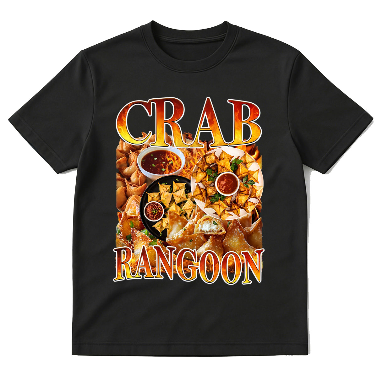 Crab Rangoon Vintage Food T-Sh - đánh giá và giá Food Snacks With Fiber