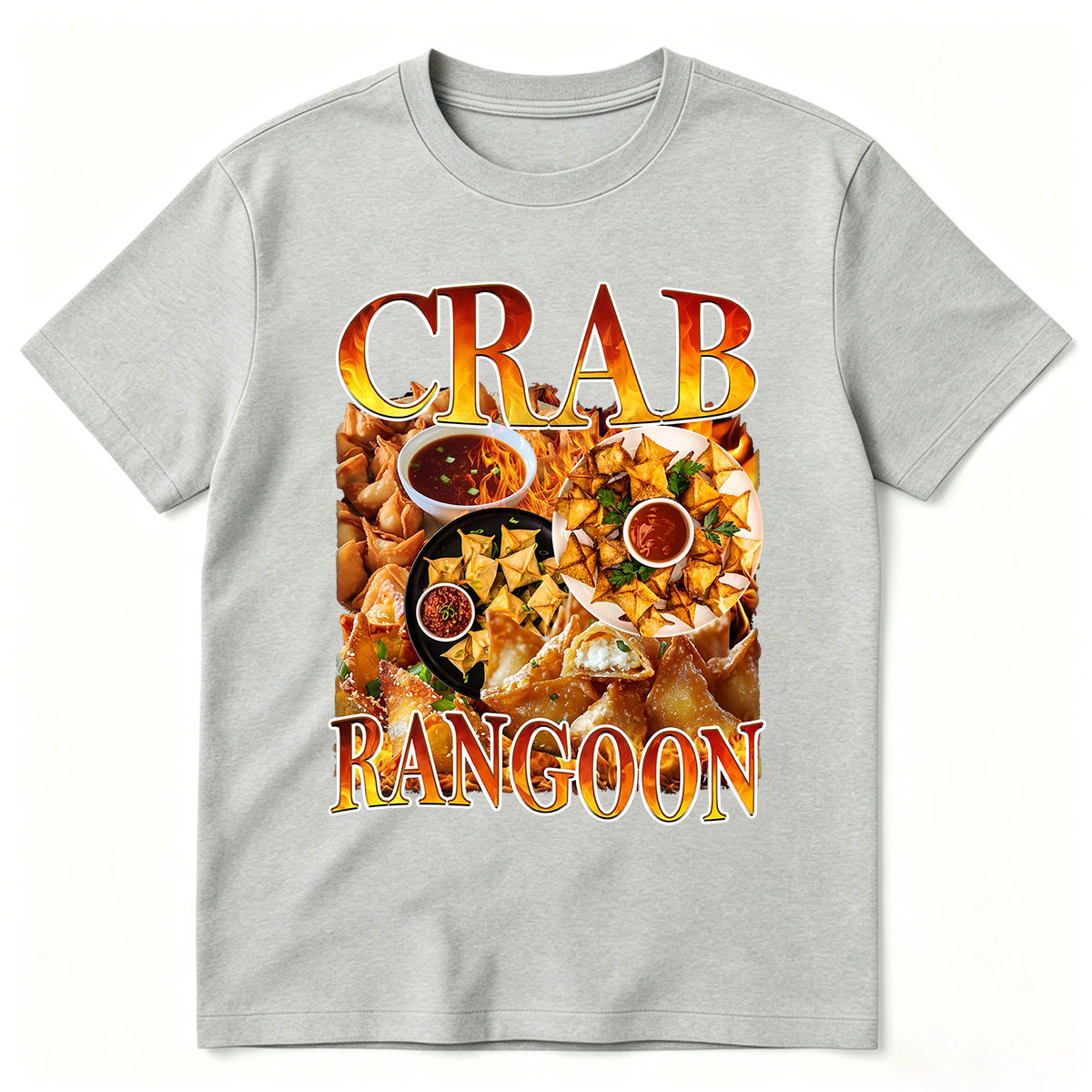 Crab Rangoon Vintage Food T-Sh - đánh giá và giá Food Snacks With Fiber