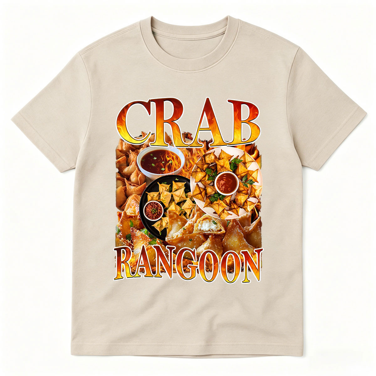 Crab Rangoon Vintage Food T-Sh - đánh giá và giá Food Snacks With Fiber