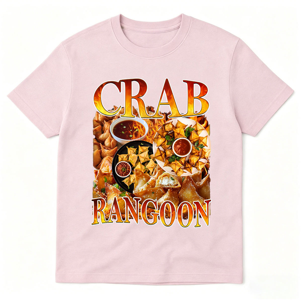 Crab Rangoon Vintage Food T-Sh - đánh giá và giá Food Snacks With Fiber