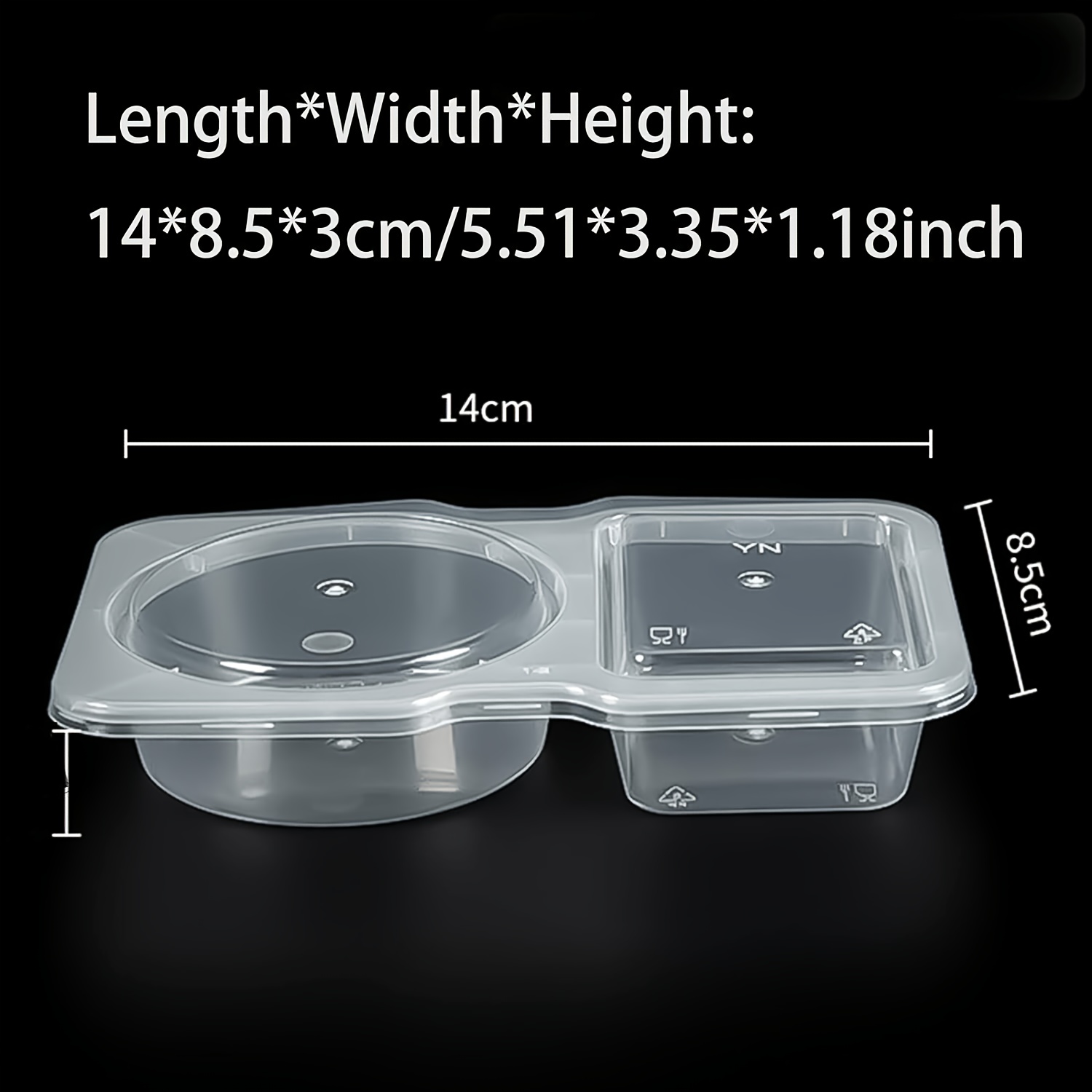 10Pcs Food Storage Containers  - đánh giá và giá Food Snacks Box
