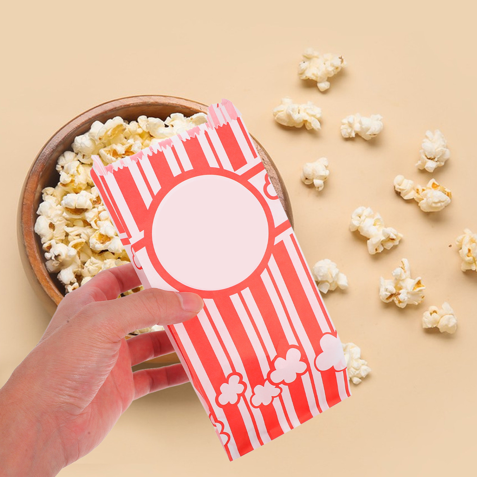 30Pcs Greaseproof Popcorn Bags - đánh giá và giá Snacks Food In Us